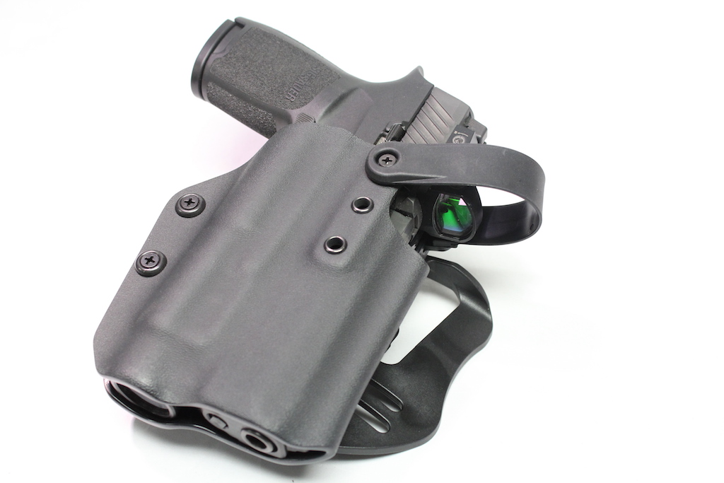OD Green Kydex Light Bearing Holster SIG P320 Compact Streamlight TLR-1 
